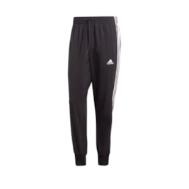 Calça Adidas Aeroready Essentials 3-stripes Preto/Branco