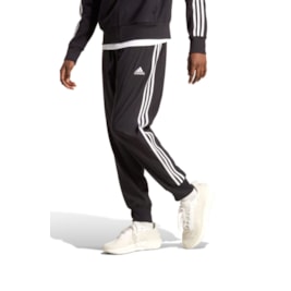 Calça Adidas Aeroready Essentials 3-stripes Preto/Branco