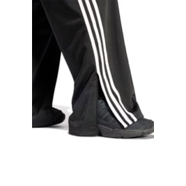 Calça Adidas Firebird Loose Track Preto/Branco