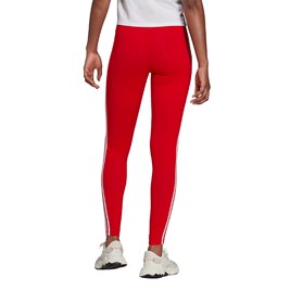 adidas Leggings 3-Stripes Adicolor Classics - Vermelho