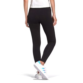 Calça Adidas Legging Adicolor Essentials Feminino Preto/Branco