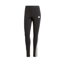 Calça Adidas Legging Future Icons 3-stripes Preto/Branco