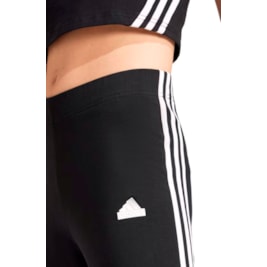 Calça Adidas Legging Future Icons 3-stripes Preto/Branco