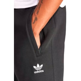 Calça Adidas Trefoil Essentials Preto/Branco