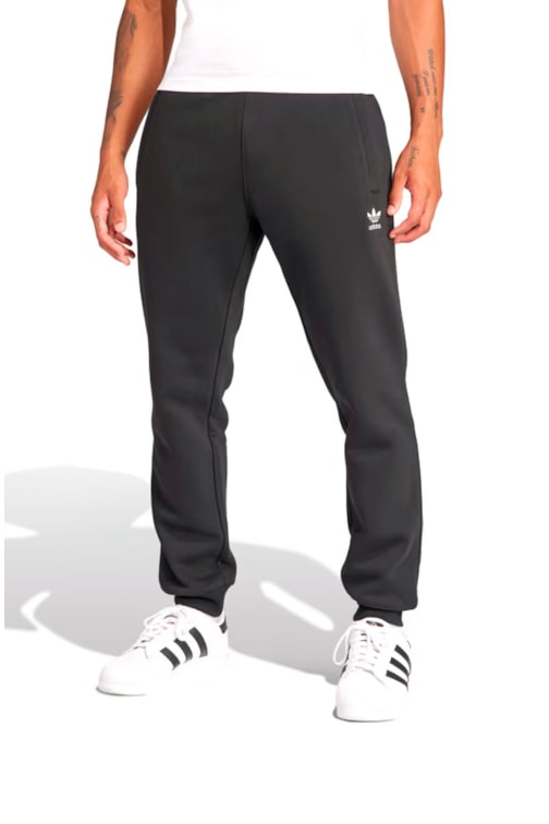 Calça Adidas Trefoil Essentials Preto/Branco