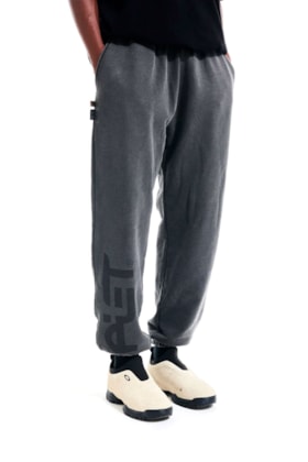 Calça Moletom Piet x Oakley Icons Sweatpants Preto Desbotado