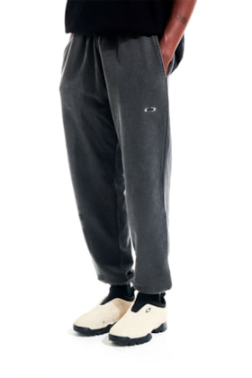 Calça Moletom Piet x Oakley Icons Sweatpants Preto Desbotado