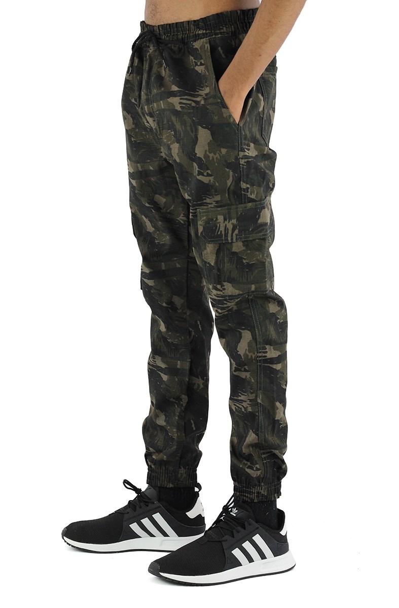 calça rip stop camuflada