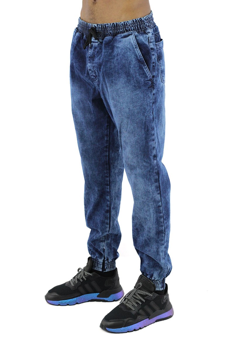 Calça jeans 2024 marmorizada masculina