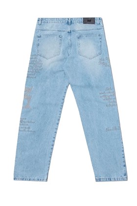 Calça Pants Sufgang History of Suf Jeans Azul