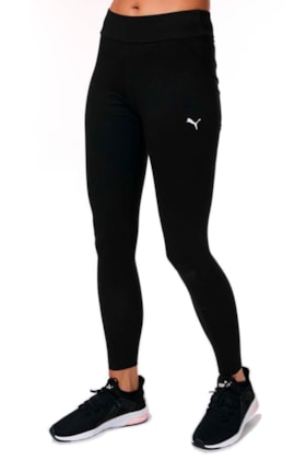 Calça Puma Legging Essentials Feminina Preta/Branca