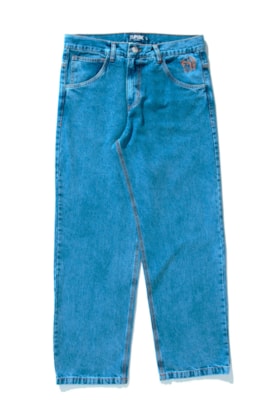 Calça TUPODE Jeans 678 Washed Azul