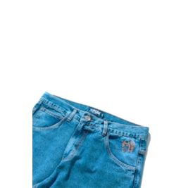 Calça TUPODE Jeans 678 Washed Azul