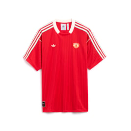 Camisa Adidas Manchester United Terrace Icons Vermelho