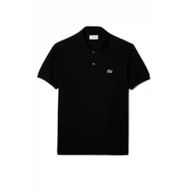 Camisa Polo Lacoste Masculina L.12.12 Original Preto