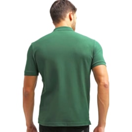 Camisa Polo Lacoste Masculina Slim Fit Petit Piquet Verde