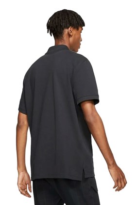 Camisa Polo Nike Sportswear Preta/Branca