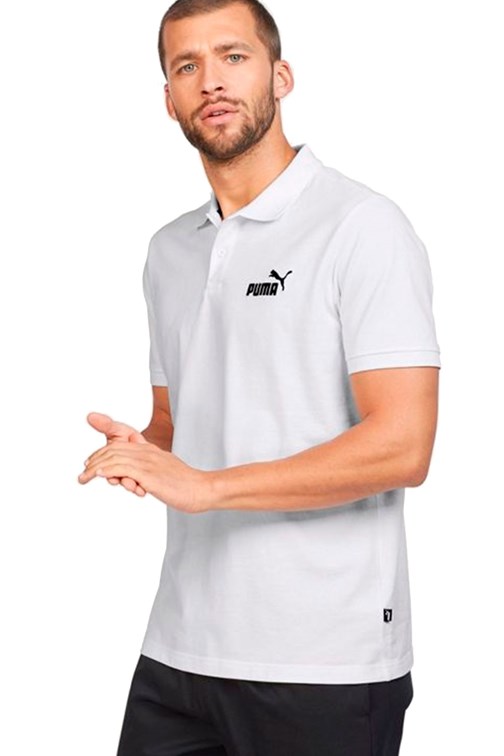 Camisa Polo Puma Essentials Branca
