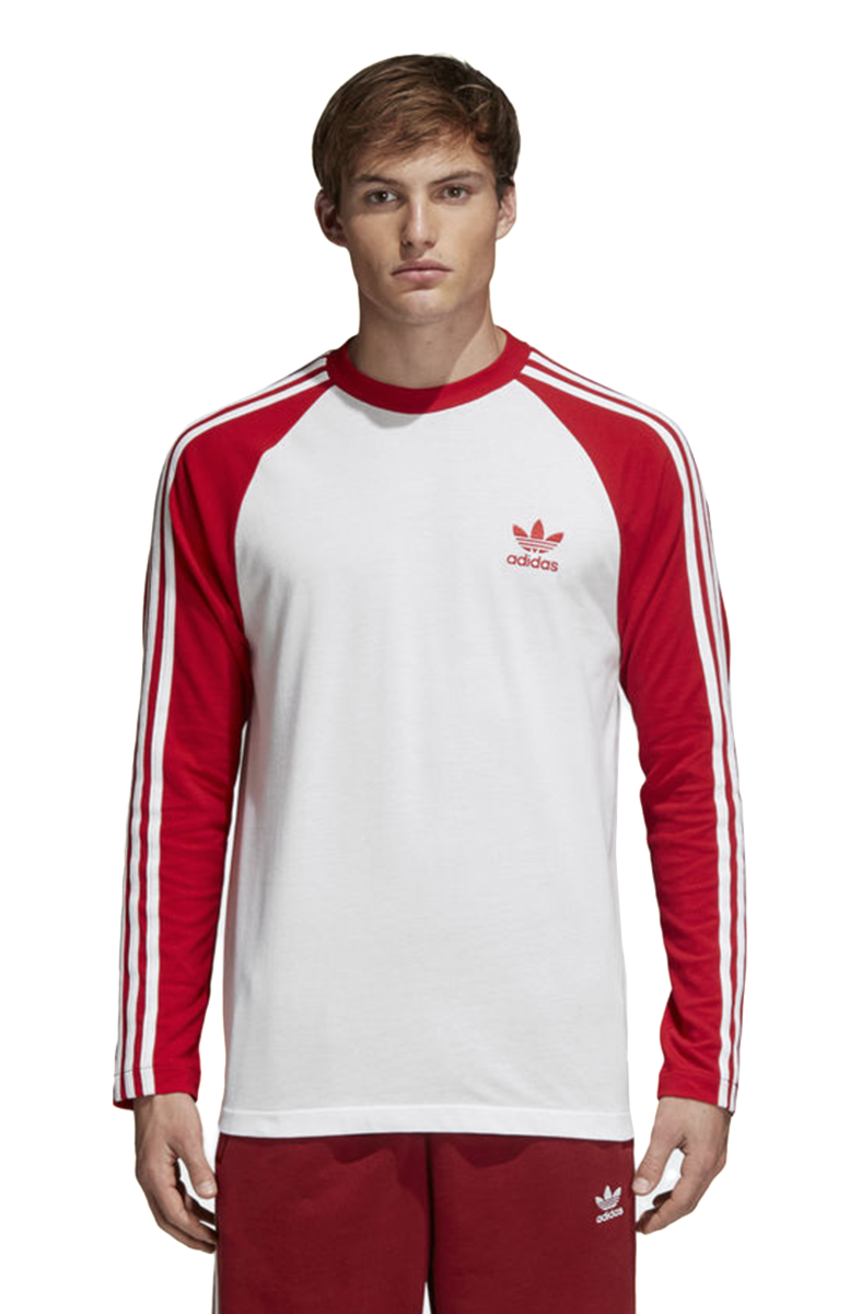 blusa vermelha da adidas