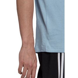 Camiseta Adidas Adicolor Classics 3-Stripes Azul/Branca