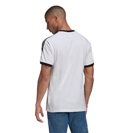 Camiseta Adidas Adicolor Classics 3 Stripes Branca