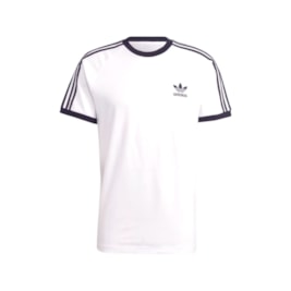 Camiseta Adidas Adicolor Classics 3 stripes Branco/Preto