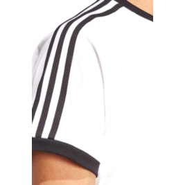 Camiseta Adidas Adicolor Classics 3 stripes Branco/Preto