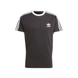 Camiseta Adidas Adicolor Classics 3 stripes Preto/Branco