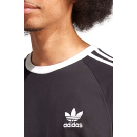 Camiseta Adidas Adicolor Classics 3 stripes Preto/Branco