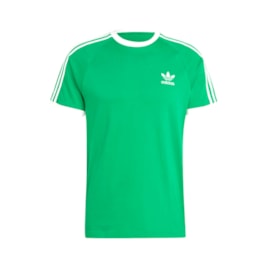 Camiseta Adidas Adicolor Classics 3 stripes Verde/Branco