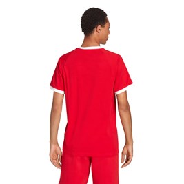 Camiseta Adidas Adicolor Classics 3-Stripes Vermelho