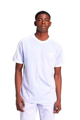 Camiseta Adidas Adicolor Classics 3-stripes Violeta/Branco