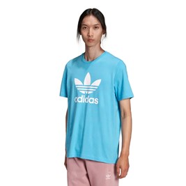 Camiseta Adidas  Adicolor Classics Azul/Branco