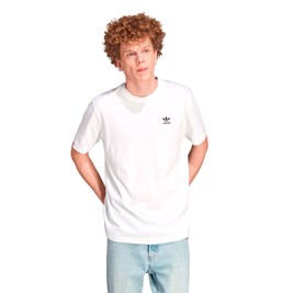 Camiseta Adidas Adicolor Classics Back+Front Trefoil Boxy Branco/Preto