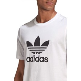 Camiseta Adidas Adicolor Classics Trefoil Branca