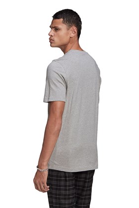 Camiseta Adidas Adicolor Classics Trefoil Cinza/Branca