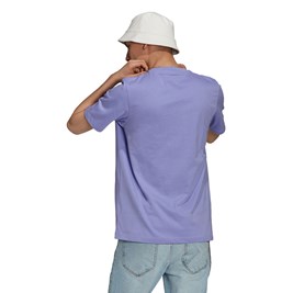 Camiseta Adidas Adicolor Classics Trefoil Lilas/Branca