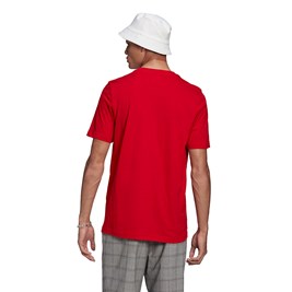Camiseta Adidas Adicolor Classics Trefoil Vermelha