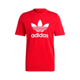 Camiseta Adidas Adicolor Classics Trefoil Vermelho