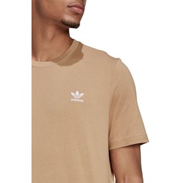 Camiseta Adidas Adicolor Essentials Trefoil Bege/Branca
