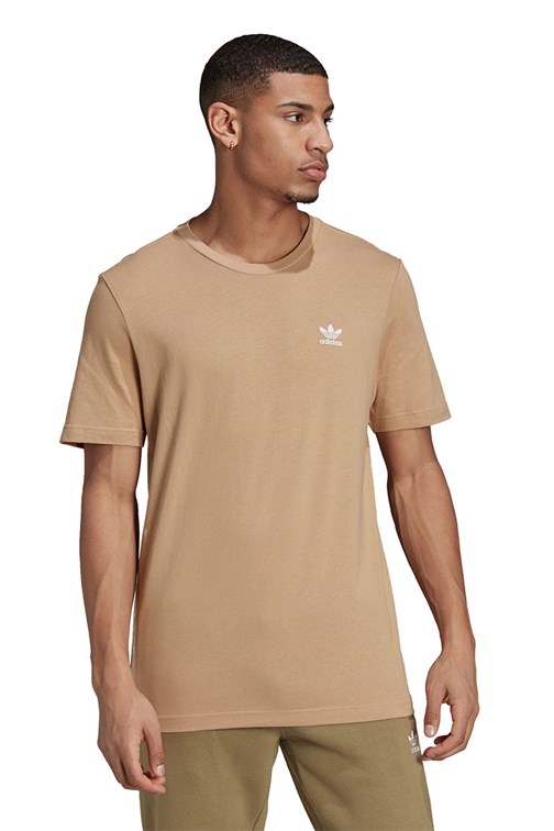 Camiseta Adidas Adicolor Essentials Trefoil Bege/Branca