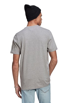 Camiseta Adidas Adicolor Essentials Trefoil Cinza/Branca