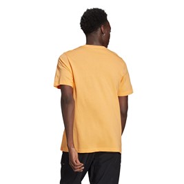 Camiseta Adidas Adicolor Essentials Trefoil Laranja/Lilas