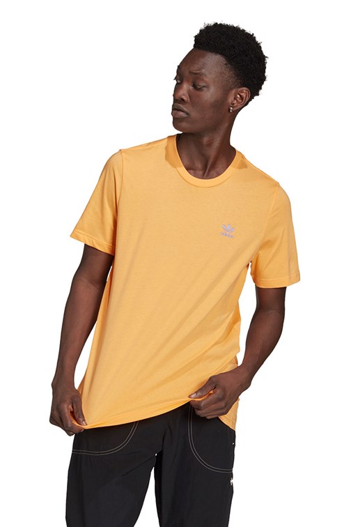 Camiseta Adidas Adicolor Essentials Trefoil Laranja/Lilas