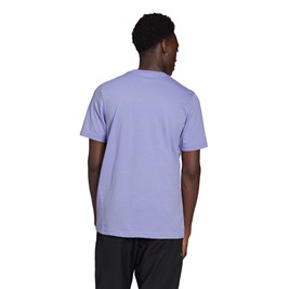 Camiseta Adidas Adicolor Essentials Trefoil Lilas/Laranja