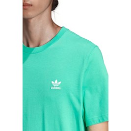 Camiseta Adidas Adicolor Essentials Trefoil Verde/Branco