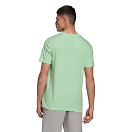 Camiseta  Adidas  Adicolor Essentials Trefoil Verde/Branco