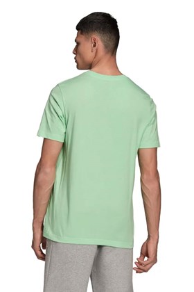 Camiseta  Adidas  Adicolor Essentials Trefoil Verde/Branco
