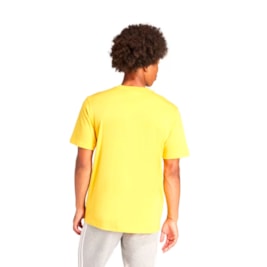 Camiseta Adidas Adicolor Trefoil Amarelo