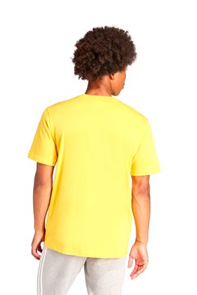 Camiseta Adidas Adicolor Trefoil Amarelo